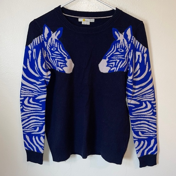 Boden | Sweaters | Boden Navy Zebra 